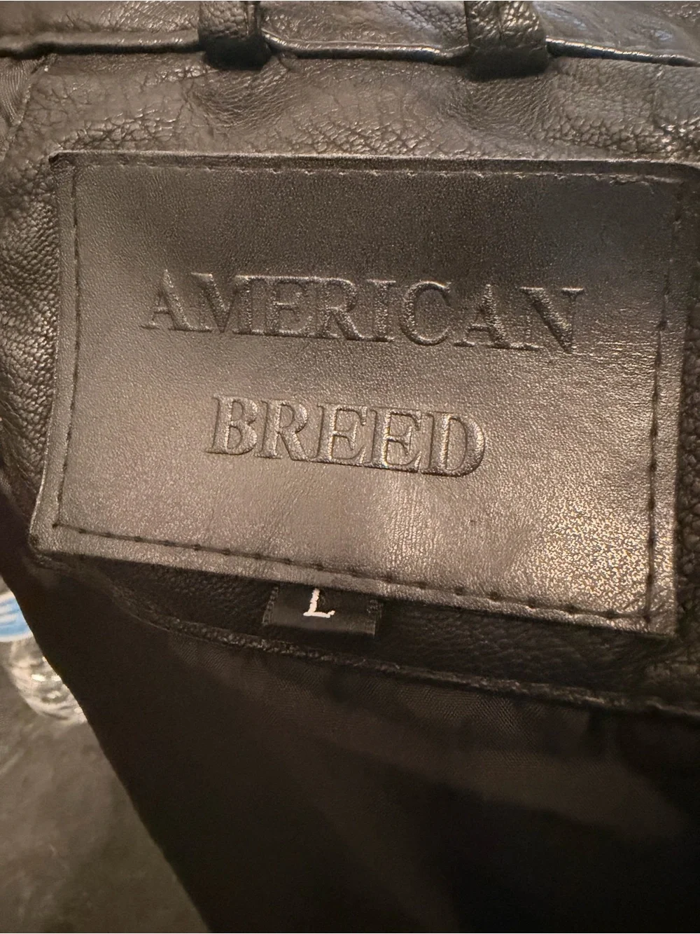 Classic Men's Black Leather Jacket - Stylish Zip Front
